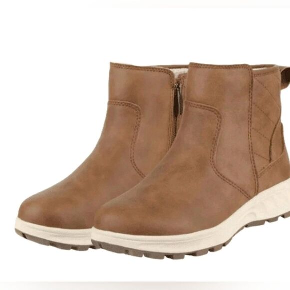 KHOMBU Women's Dusk All Weather Boot Insulated Brown Size 7 Rated Up To -20° NIB - Picture 2 of 8